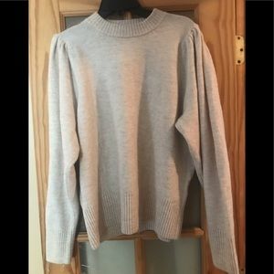 Women’s Cream Puff Sleeve Sweater